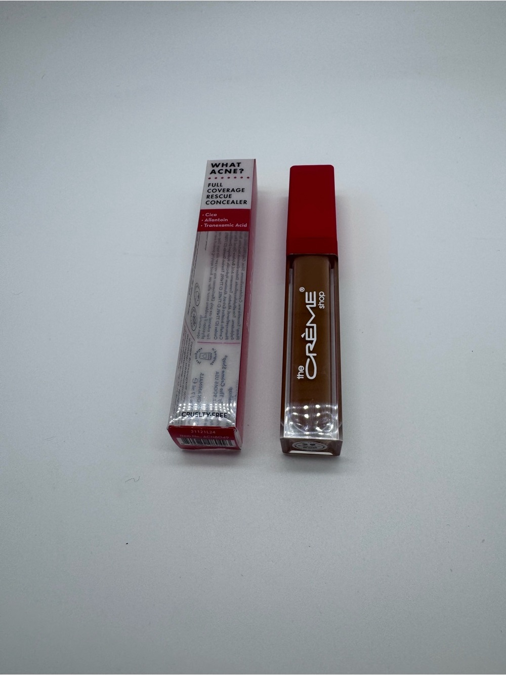 The Crème Shop What Acne? Full Coverage Rescue Concealer in Deep 10 - New in Box - Picture 5 of 6